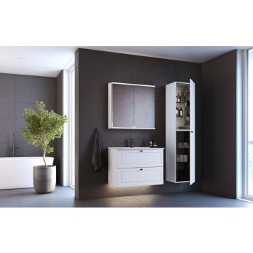 BADRUMSMÖBEL CAMARGUE VAL VIT MATT 100CM