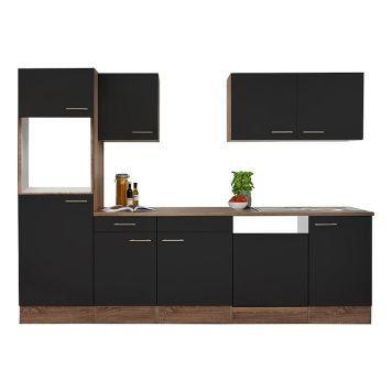 KÖK RESPEKTA OLIVER 0140LBKB280EYS SVART 280CM