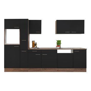 KÖK RESPEKTA OLIVER 0140LBKB310EYS SVART 310CM