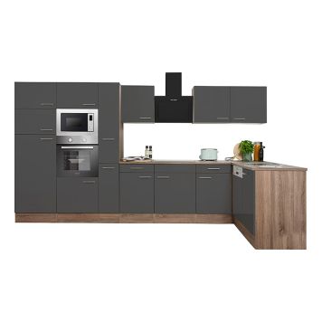 KÖK RESPEKTA OLIVER 0140KBL370EYGMISGKE GRÅ 370CM