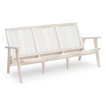 SOFFA HILLERSTORP WELLINGTON TEAK 168X68X87CM VIT