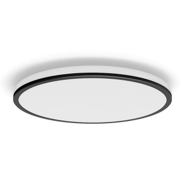 LED-PLAFOND PHILIPS OZZIET Ø30CM SVART