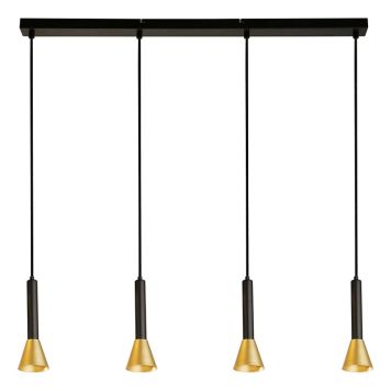 TAKLAMPA SEARCHLIGHT SIGNAL BAR 4L SVART/GULD