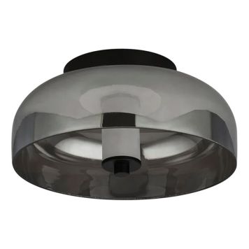 TAKLAMPA SEARCHLIGHT FRISBEE LED RÖKFÄRGAD/SVART