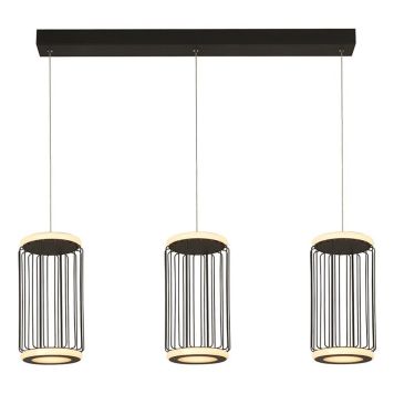 TAKLAMPA SEARCHLIGHT CIRCOLO BAR 3L LED SVART