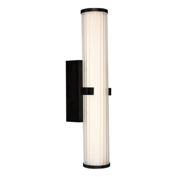 VÄGGLAMPA SEARCHLIGHT CLAMP LED IP44 43CM SVART