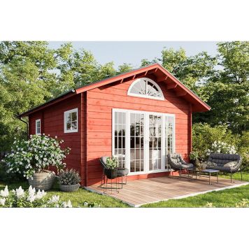 STUGA JM STUGOR MÅRTEN VIRKESTJOCKLEK 90MM 25M²