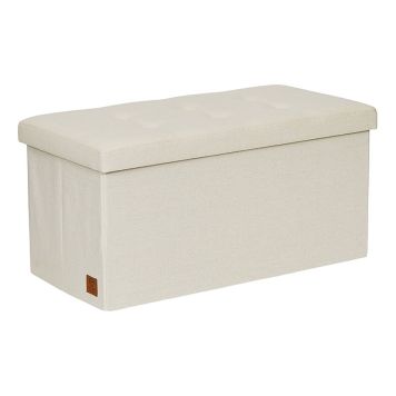 FÖRVARINGSBÄNK STORE !T PREMIUM 76X38X38CM BEIGE