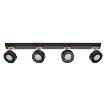 SPOTSKENA LEDVANCE PLUTO 4X 19,2W 830 SVART