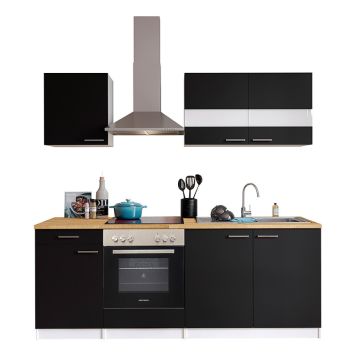 KÖK RESPEKTA MALIA 0140KB210WSCG SVART 210CM