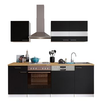 KÖK RESPEKTA MALIA 0140KB220WSG SVART 220CM