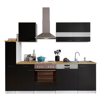 KÖK RESPEKTA MALIA 0140KB250WSG SVART 250CM