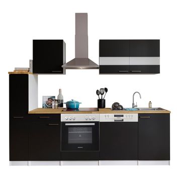 KÖK RESPEKTA MALIA 0140KB250WSCG SVART 250CM