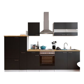 KÖK RESPEKTA MALIA 0140KB300WSG SVART 300CM 