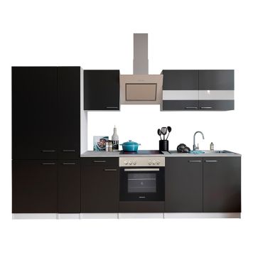 KÖK RESPEKTA MALIA 0140KB300WSCGKE178G SVART 300CM