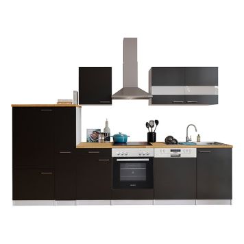 KÖK RESPEKTA MALIA 0140KB310WSCG SVART 310CM