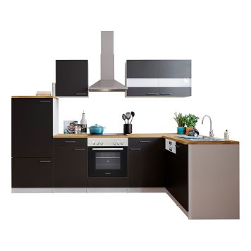 KÖK RESPEKTA MALIA 0140KBL280WSCG SVART 280CM