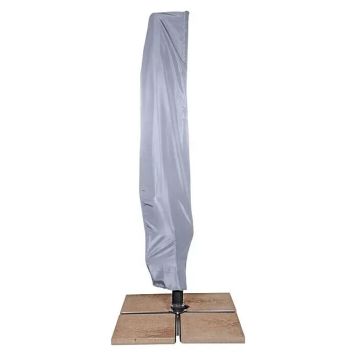 PARASOLLÖVERDRAG DOPPLER DERBY RAVENNA Ø350CM/300X300CM GRÅ