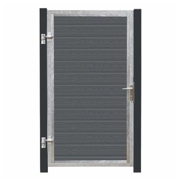 GRIND PLUS ARTURA ENKEL VÄNSTER MED STOLPAR LACK 115X175CM