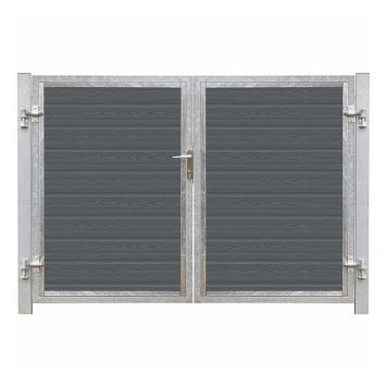 GRIND PLUS ARTURA DUBBEL MED STOLPAR VARMGALVADE 213X135CM