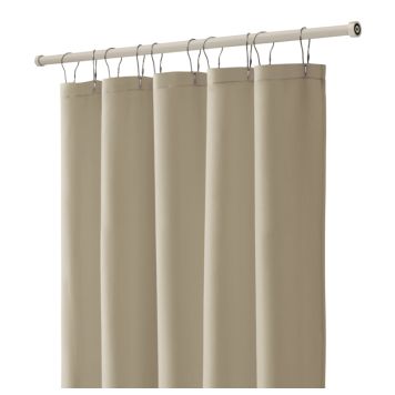 DUSCHDRAPERISTÅNG DEBEL 75-125CM VIT                        