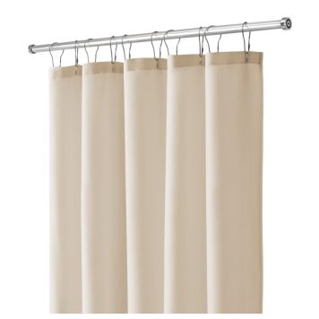 DUSCHDRAPERISTÅNG DEBEL 125-220CM KROM                      