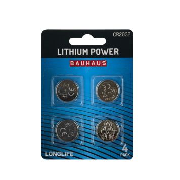 BATTERI LITHIUM CR2032 4-PACK