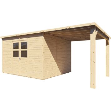 ATTEFALLSHUS BERTILO BORKUM 2 SET OBEHANDLAD 16,1M² 