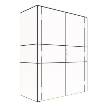 FÖRVARINGSSKÅP BERTILO HPL TERRACE HIGH VIT 1,2M²