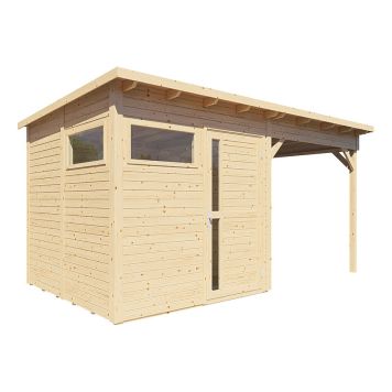 ATTEFALLSHUS BERTILO PENTUS 2 LOUNGE OBEHANDLAD 10,5M²