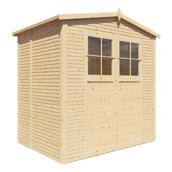 REDSKAPSBOD BERTILO PLEXI APEX 2 OBEHANDLAD 3,1M²