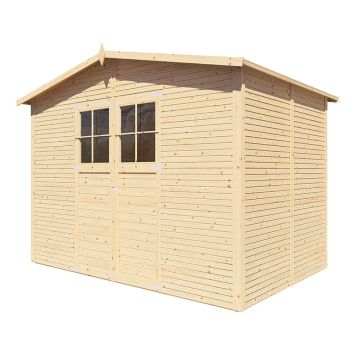 REDSKAPSBOD BERTILO PLEXI APEX 4 OBEHANDLAD 6M²