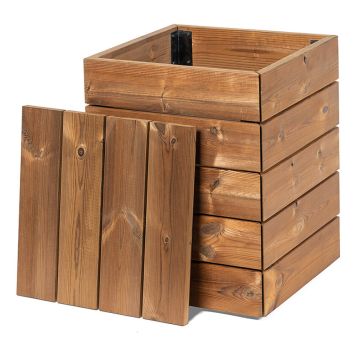 PLANTERINGSLÅDA WIMEX TERMOTRÄ 600X484X482MM                                