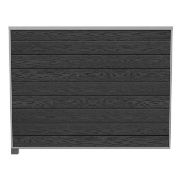 STAKET WIMEX FUR CLASSIC T140 V-PROFIL WPC 189,3X140CM ANTRACITGRÅ