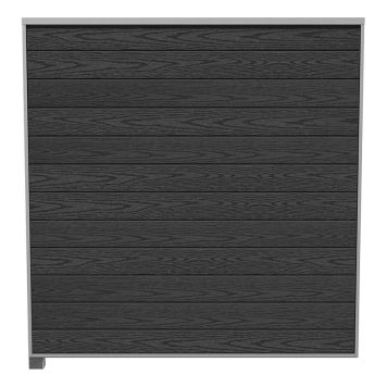 STAKET WIMEX FUR CLASSIC T180 V-PROFIL WPC 189,3X180CM ANTRACITGRÅ