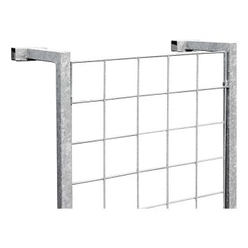 SPALJÉ WIMEX T90 TILL STAKET GALVANISERAD STÅL 25,4X99,5X57CM