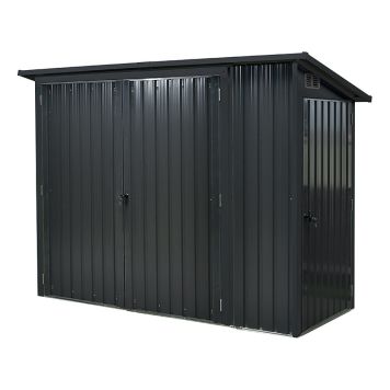 CYKELSKJUL FLORAWORLD ANTRACIT 2,15M²