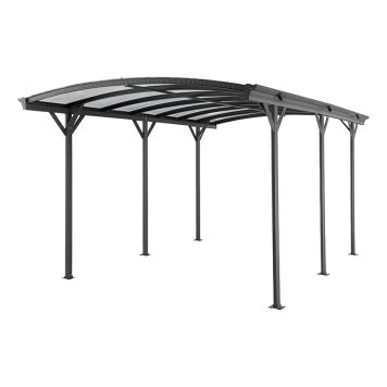 CARPORT FLORAWORLD ALUMINIUM ANTRACIT 15,15M²