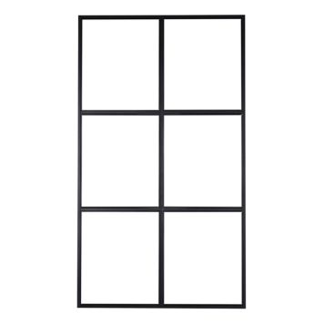 RUMSAVDELARE VENTURE HOME LEIF 90X210CM SVART