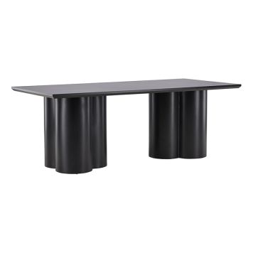 MATBORD VENTURE HOME OLIVIA 100X210CM SVART