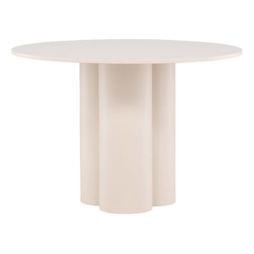 MATBORD VENTURE HOME OLIVIA Ø110X75CM BEIGE 