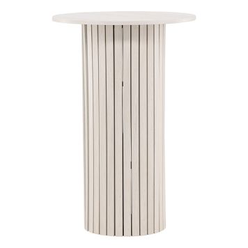 BARBORD VENTURE HOME HÄRÖN Ø70X105CM VITPIGMENTERAD