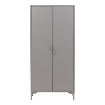 GARDEROB VENTURE HOME PIRING 85X183CM LJUSGRÅ