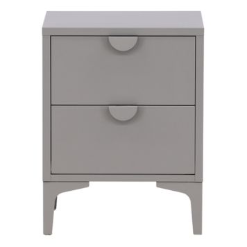 SÄNGBORD VENTURE HOME PIRING 45X59CM LJUSGRÅ 