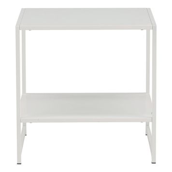 SIDOBORD VENTURE HOME STAAL 50X50CM VIT 