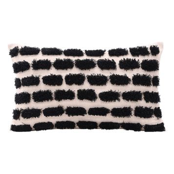 KUDDFODRAL VENTURE HOME LOVA 30X50CM SVART