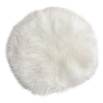 STOLSDYNA VENTURE HOME KATY RUND 34CM VIT