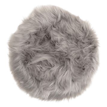 STOLSDYNA VENTURE HOME KATY RUND 34CM GRÅ