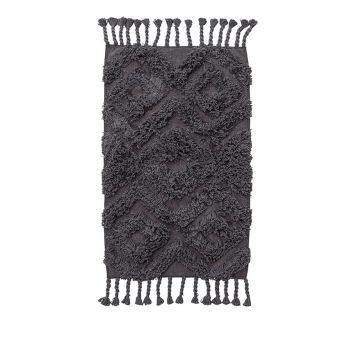 BADRUMSMATTA VENTURE HOME HILMA 50X80CM MÖRKGRÅ