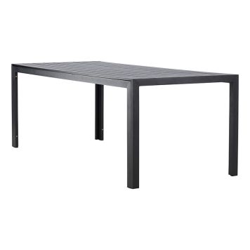 MATBORD VENTURE HOME MIRKO 205X90CM SVART